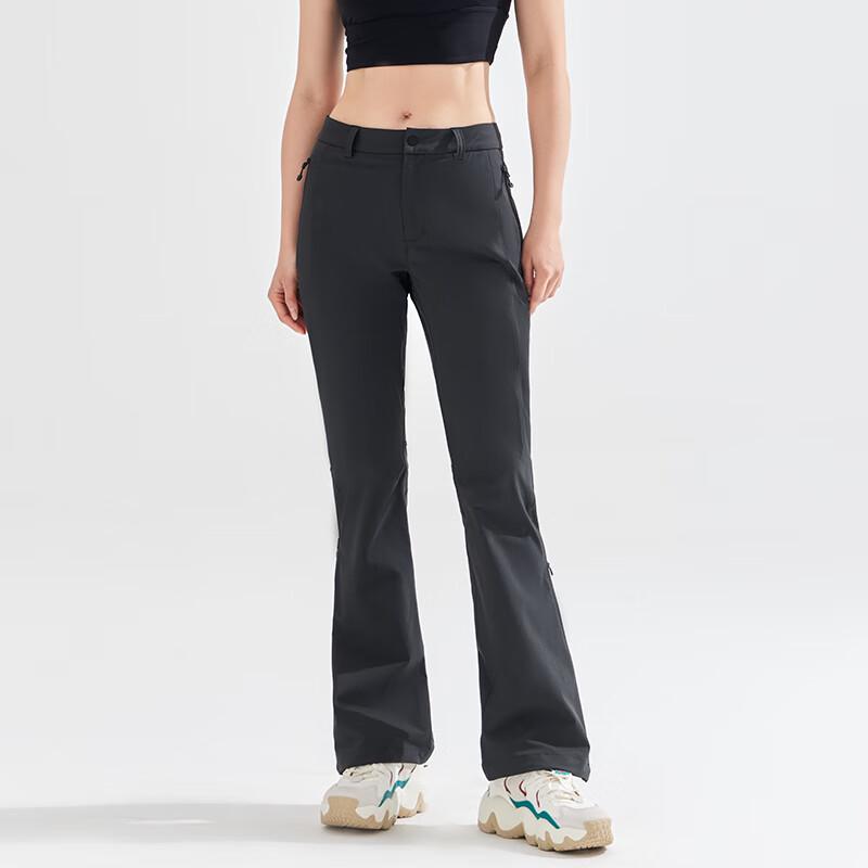 Tuo Luzhe Mulan Damen High-Waist Schlaghose Wanderhose