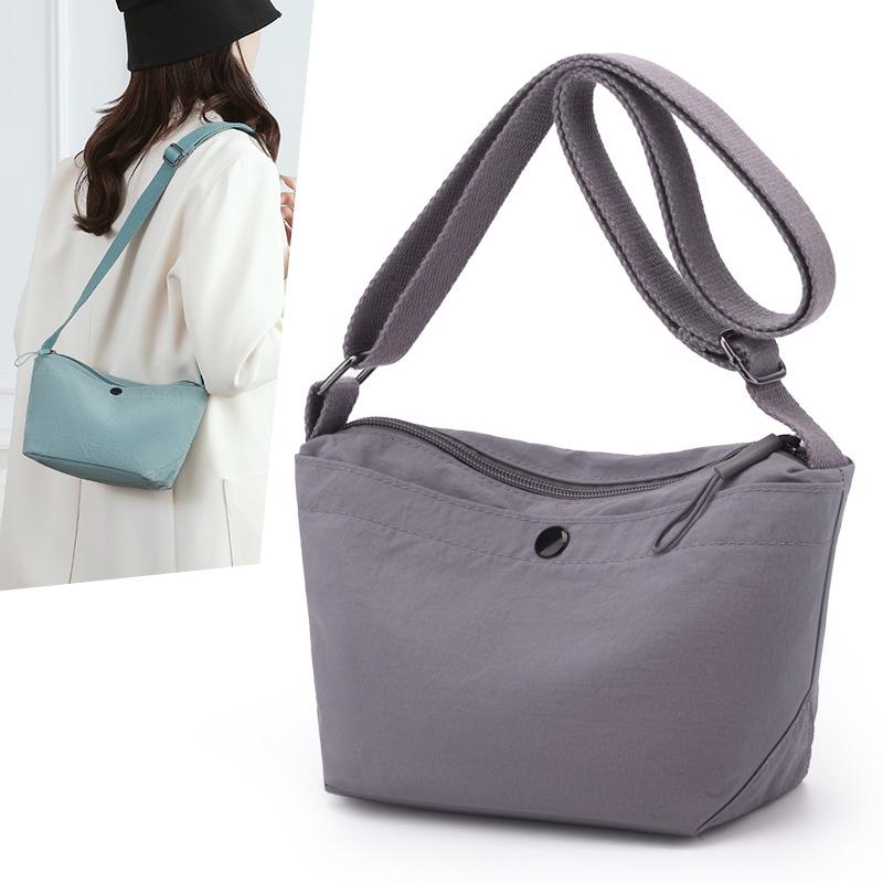 

2025 Women s Versatile Lightweight Canvas & Nylon Crossbody Bag