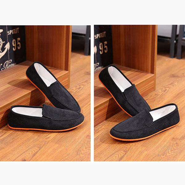 Summer Breathable Men's Shoes Old Beijing Canvas Shoes Men's Korean Version Bean Shoes Casual Shoes Driving Lazy Shoes Men's Cloth Shoes