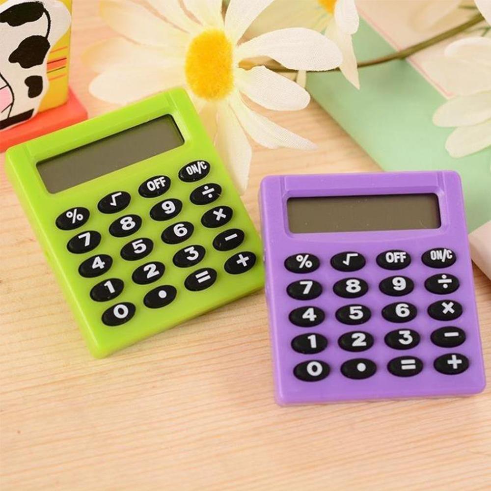 Color Stationery Student Digit Calculator Pocket Calculator Small Square Calculator Mini Calculator
