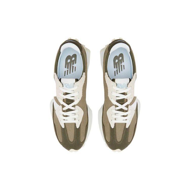 New Balance 327 Vojenská zelená Unisex tenisky Bílé MS327DC