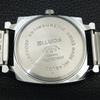 OROLOGIO DA UOMO VINTAGE SVIZZERO A CARICA MANUALE QUADRANTE ROSSO RISTRUTTURATO a707280-1