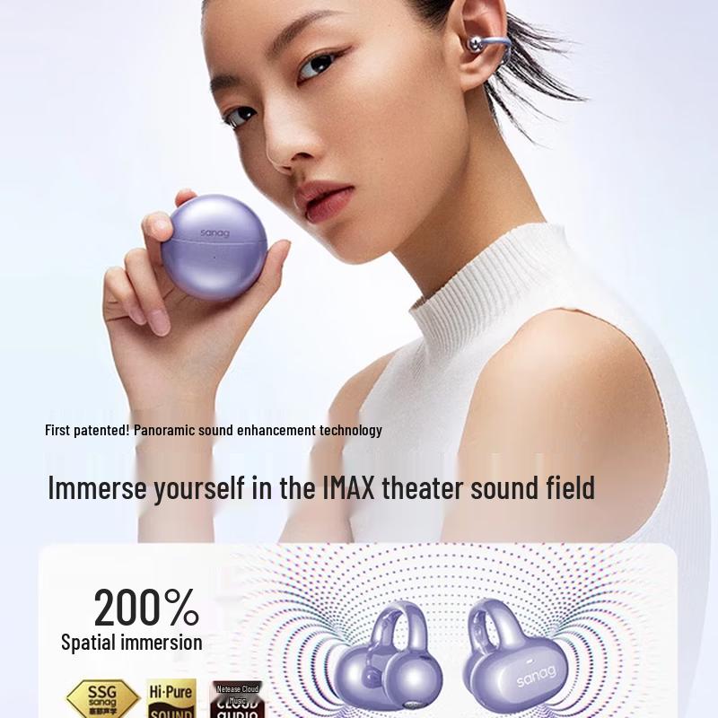 SANAG S6S Pro Ear-clip Bluetooth Headphones