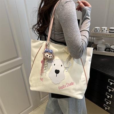Women's Bag Backpack New Popular Commuter Fashion Cute Cartoon Pattern Design Shoulder Underarm Bag Backpack