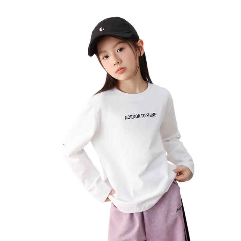 LUSON Chen Dazhu Girls  Long-Sleeve Casual T-Shirt 140