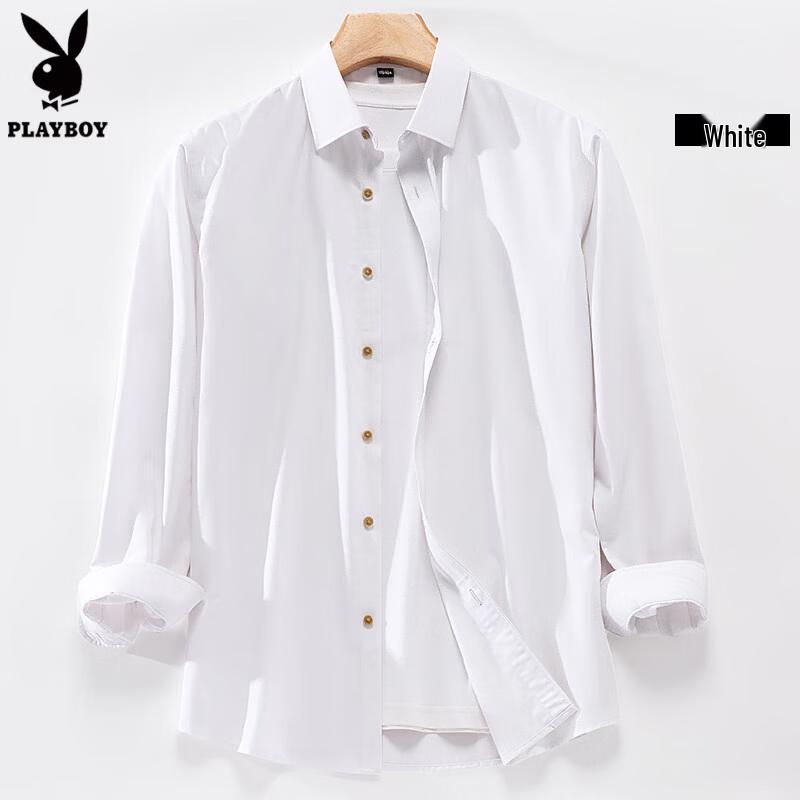 PLAYBOY Men s Solid Linen Blend Short Sleeve Shirt XL