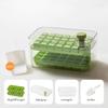 Press Type Ice Cube Maker With Storage Box Ice Bucket Food Grade Summer Ice Cube Tray  Kitchen
