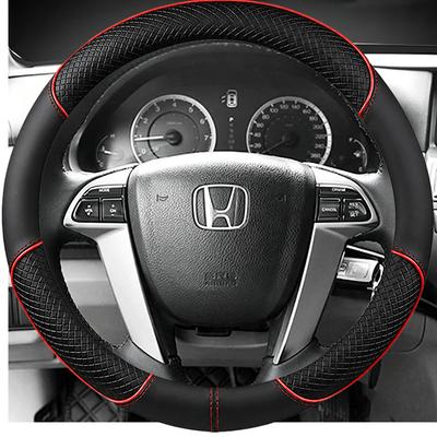 For Honda Accord 8 Odyssey EX-L Touring Pilot EX-L Pilot Touring 2008-2016 Hand Stitched Car Steering Wheel Cover Accessory