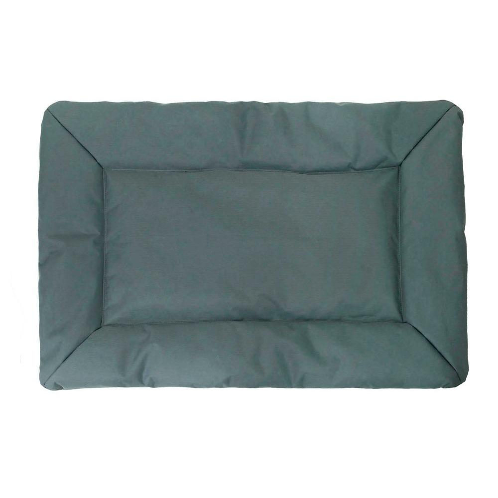 

Oxford Cloth Pet Camping Mat Wear Resistant Leak Proof Waterproof Dog Pad Rectangle Shaped Soft Padded Foldable Pet Bed серый
