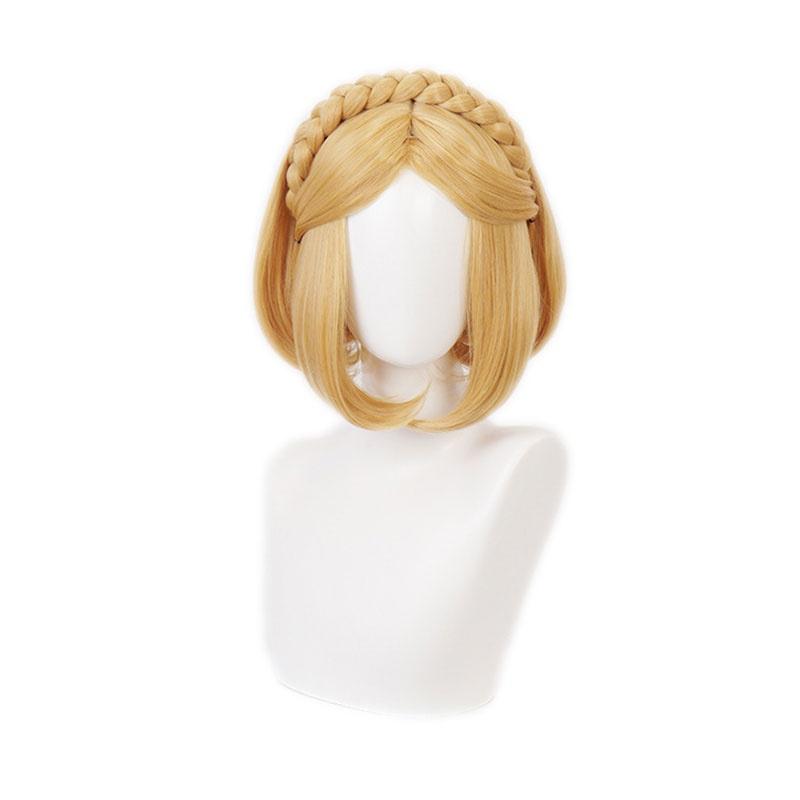 Wild And Adventurous Princess Zelda Short Wig For Cosplay Perfect For Any Skin Tone And Face Shape