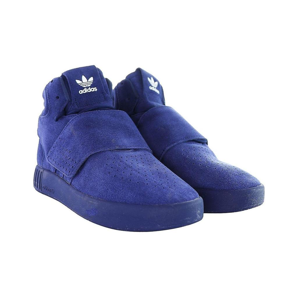 Adidas Tubulární Invader Strap Tmavě modré Unisex Tenisky Bílé BB5036