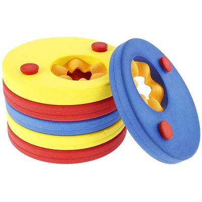 6PCS Arm Float Discs EVA Foam Float Discs Swimming Float Aid Discs for Kids