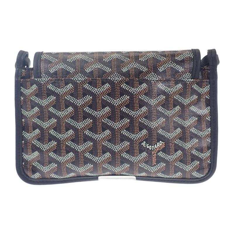Goyard Geldbörse schwarz Leder/Beschichtetes Canvas Damen