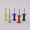Five-Color Transparent I-Shaped Thumbtacks for Office or DIY Cork Boards