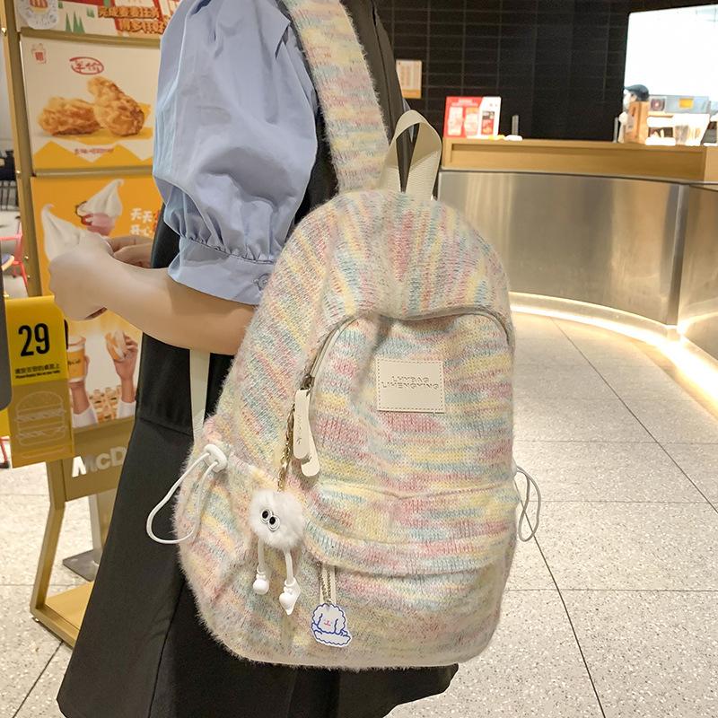 Kinder Schultaschen Grundschule Mädchen Junior High School High School Mädchen Buchstaben Rucksack