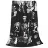 Plaid Hardin Scott Blankets Fleece Summer Popular Portable Soft Throw Blankets for Bed Couch Bedspread