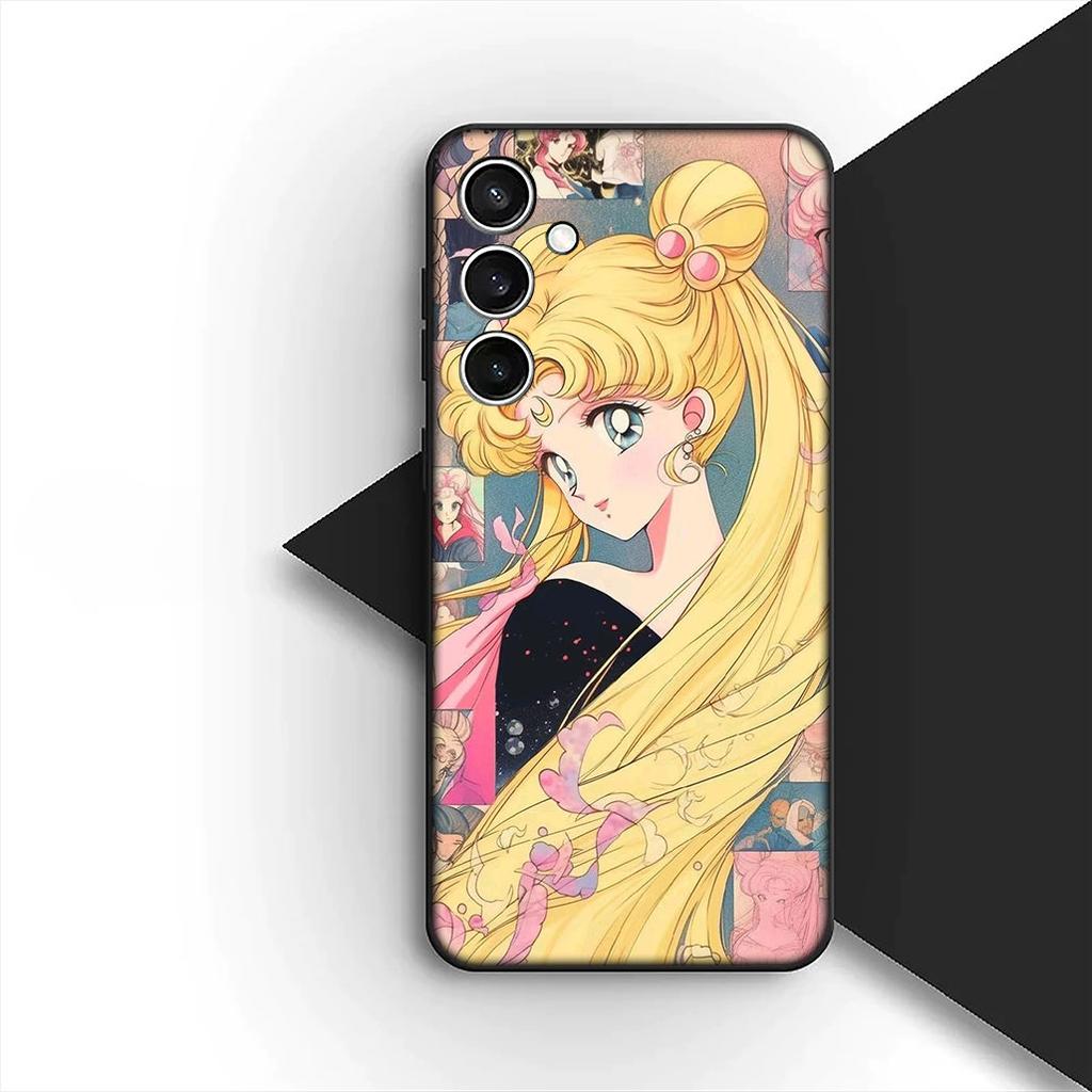 Girl S-Sailors-Cartoon Moon Silicone Cover for Xiaomi Redmi Note 14 13 Pro Plus ProPlus 14C A3 Pro+ 14Pro 5G Coque Phone Case