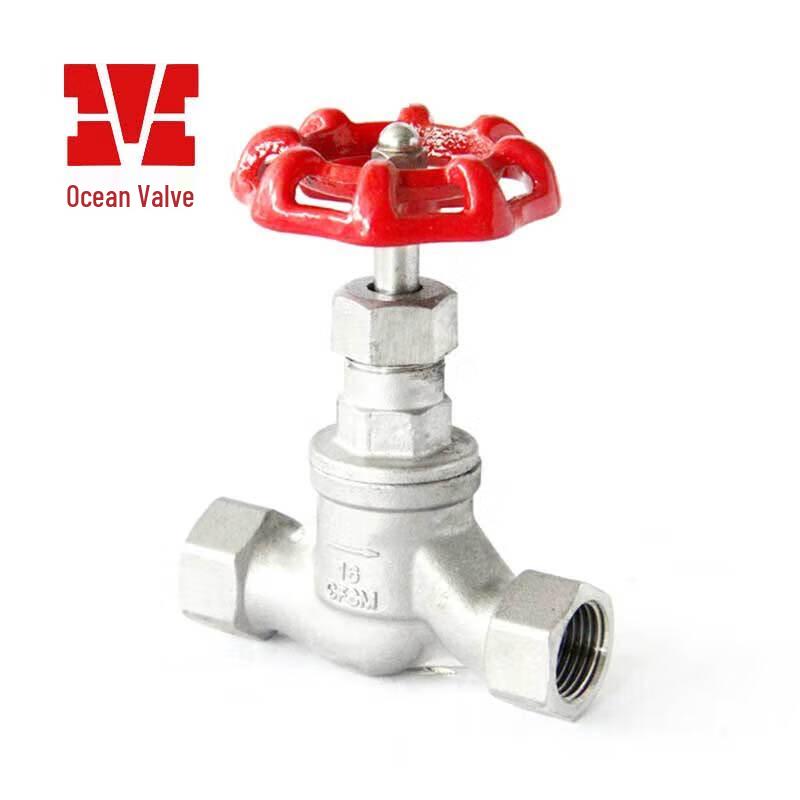 M Yuanyang S-Type Stainless Steel Threaded Stop Valve