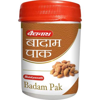 Ayurved Badam Pak 100 g | Suplemento alimenticio ayurvédico para la energía y la vitalidad para la fuerza, la concentración y el bienestar diario | Paquete de 1