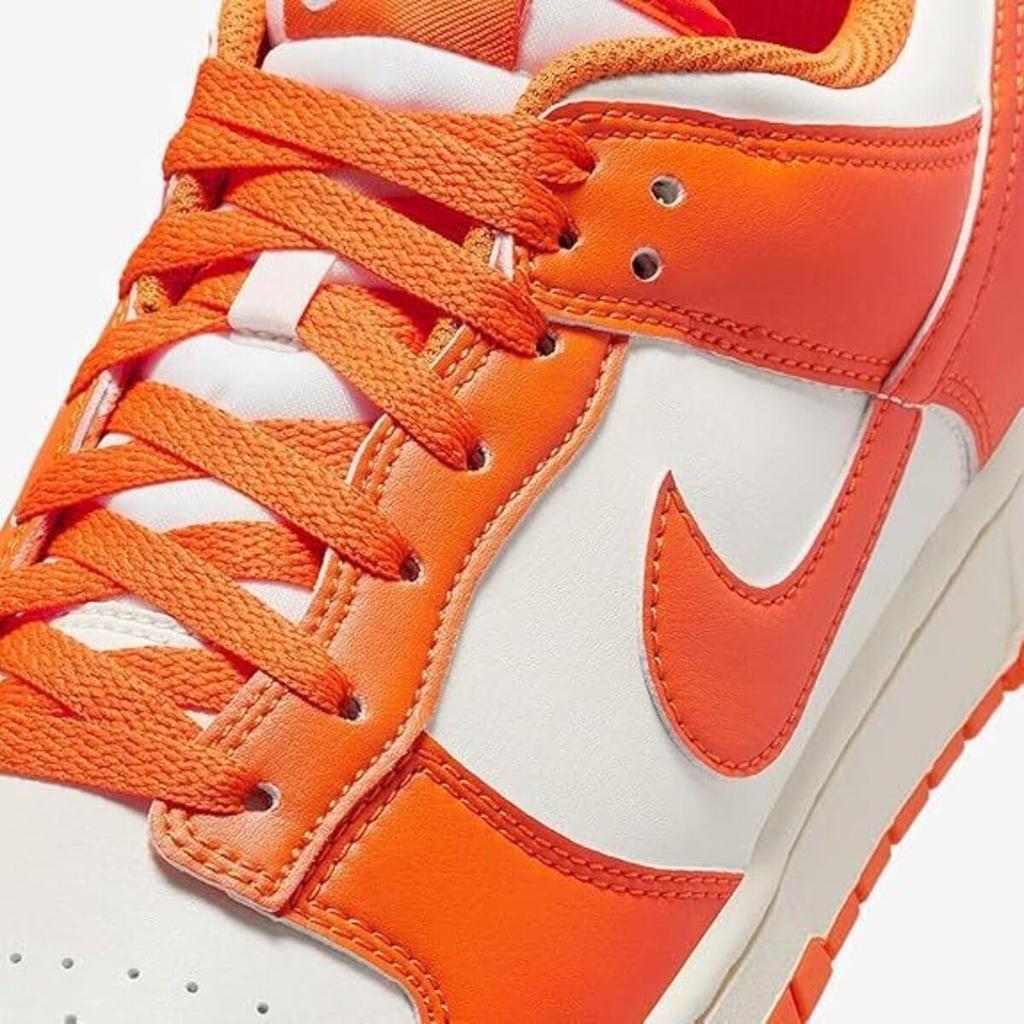 HF5441-106 Nike Dunk Low Retro Syracuse Pale Ivory Safety Orange (Men's)