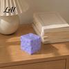 Cheese Fidget Toy Blueberry Squeeze Toy Stress Relief Block Sensory Slow Tools Rising Cube Pinch for Home Office Focus Aid Squeezing Toys