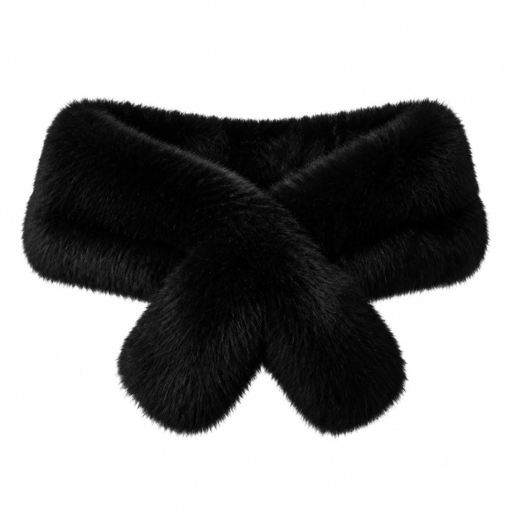 Multicolor Faux Fur Shawl Thick Bridal Stole Fashionable Winter Fur Wrap Evening Party