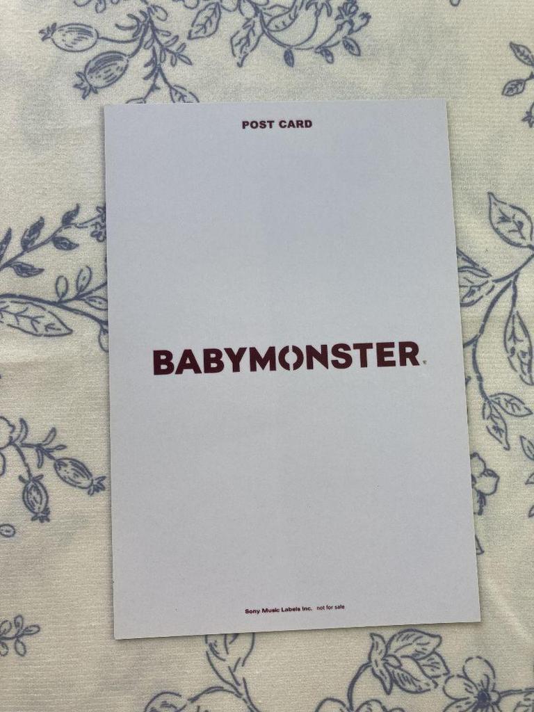 [USED] BABYMONSTER Babymon 5/12 B Prize Luca Postcard