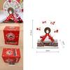 Santa Claus Themed Luminous Ferris Wheel Music Box For Holiday Celebrations
