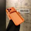Hard PC Hollow-out Frame Case for For Iphone 16 17 Pro Max Matte Camera Film Protector Ultra Slim Border Shockproof Cover