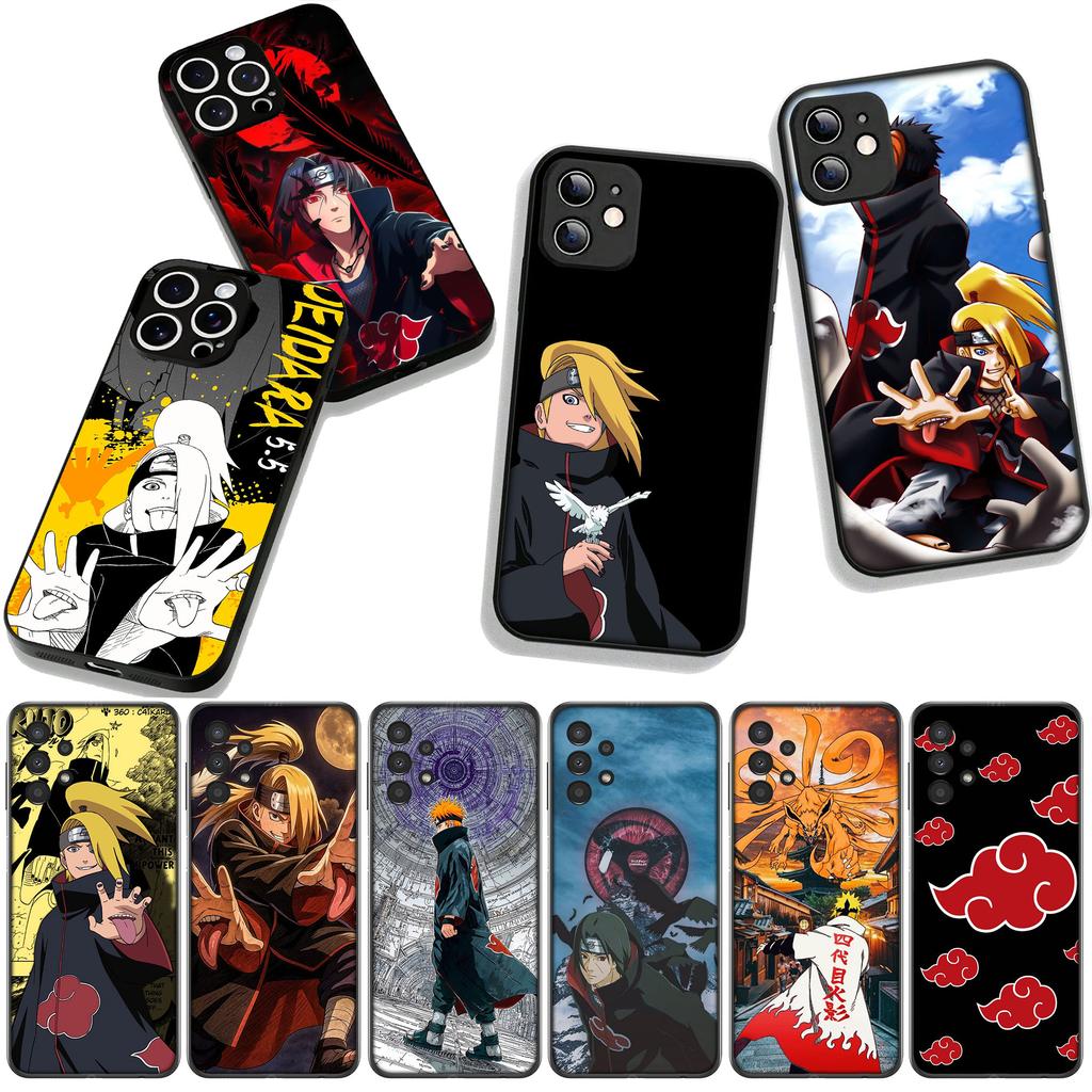 Deidara Narutos Akatsuki Itachi Pain Phone Cover for Xiaomi Redmi Note 11 15 9 10 Pro Plus 8 A5 9A 9T 10A 10C 9C NFC 15C 8T Case