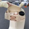 PU Leather Bicycle Handlebar Bag Waterproof Mountain Bike Bag  for Cycling