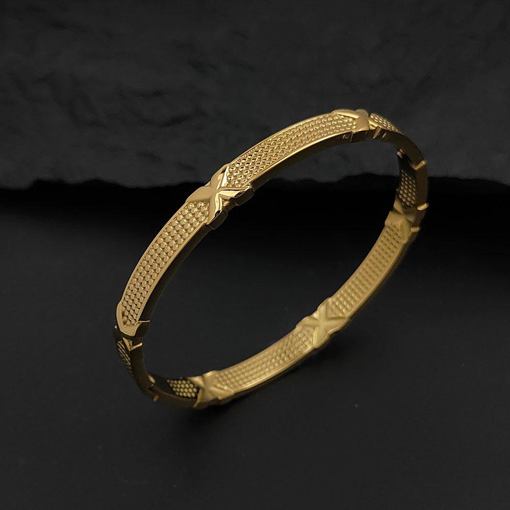 

Fashion Letter X Honeycomb Stainless Steel Gold Plated Bracelet for Women Waterproof and Non-fading Bracelet Gift for Wife золотий