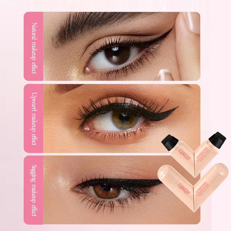 Rotating Double-head Eyeliner Stamp Pen Natural Long-lasting Quick-drying Waterproof One-stamp Eyeliner For Beginners