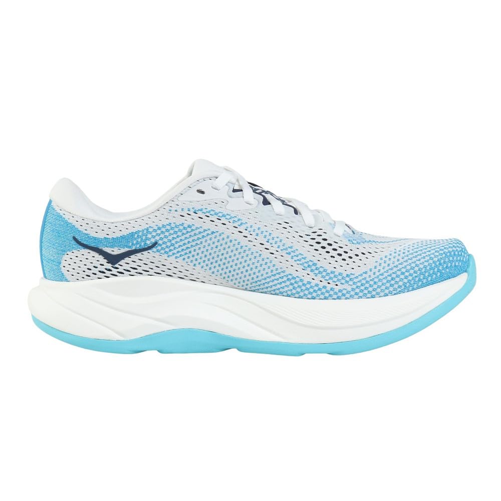 HOKA Rincon 4 Running Jogging x Size Shoes, Shoes, 1155130-FSK (White Blue, 25.5, Men's)