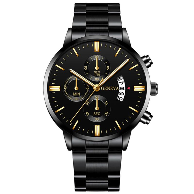 Mode Herrenuhr Luxus Kalender Quarz Armbanduhr Herren Business Uhren für Mann Uhr Montre Homme