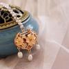 Chinese Style Vintage Hanfu Necklace Chain Choker Ruyi Pearl Choker Longevity Lock Pendant  Girls
