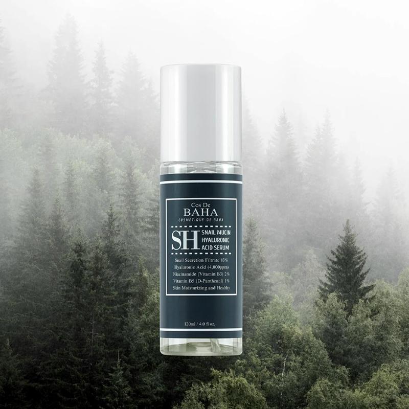 [Cos De BAHA] SH Snail Mucin Hyaluronic Acid Serum 120ml