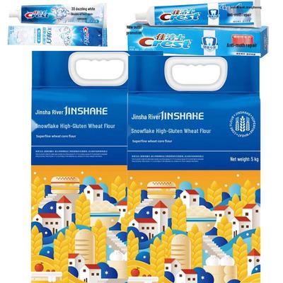 Crest Toothpaste Duo & Snow Flake Flour 10kg Bundle