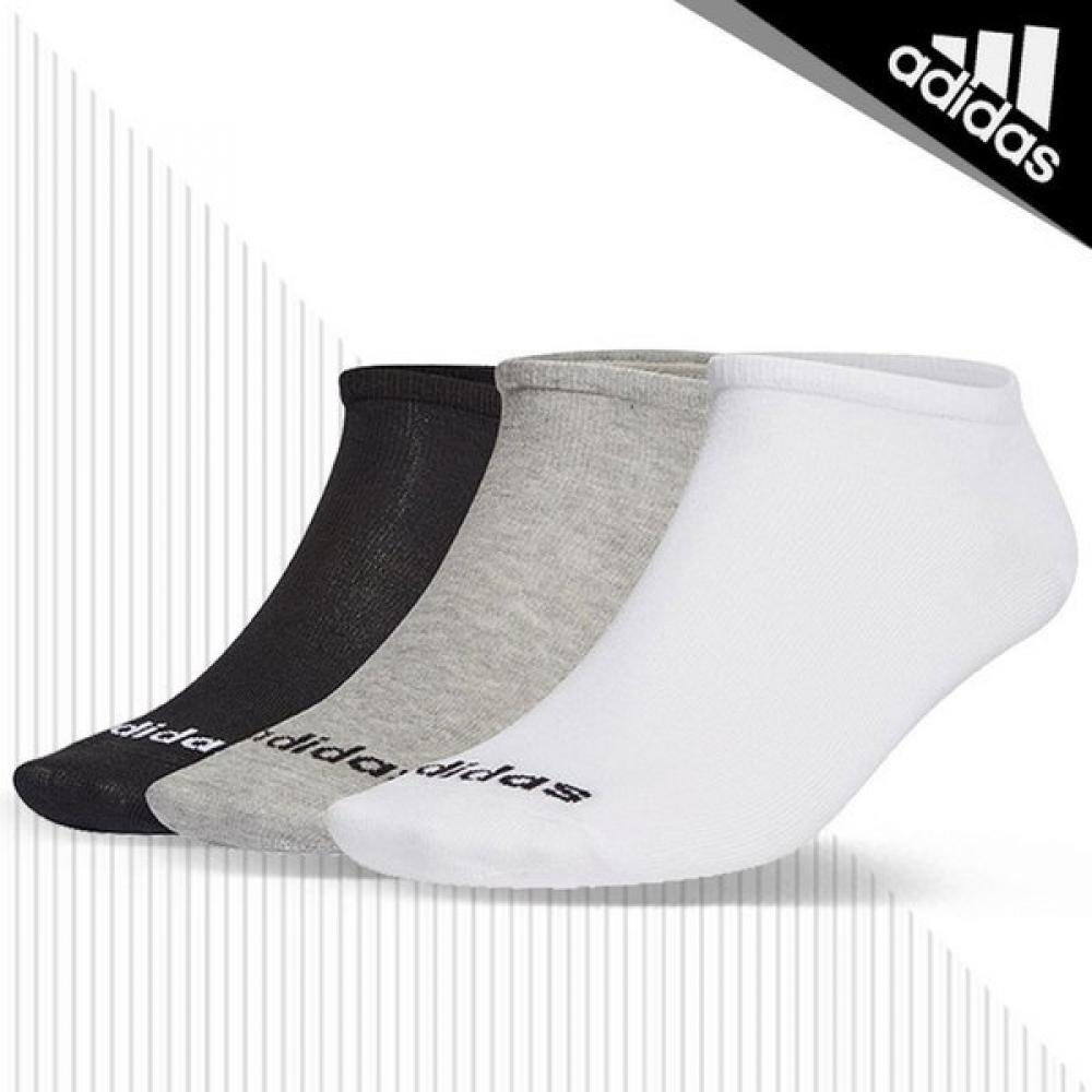 

Adidas Adidas Low Cut 3PP Socks GE6137 Black Gray White Shin