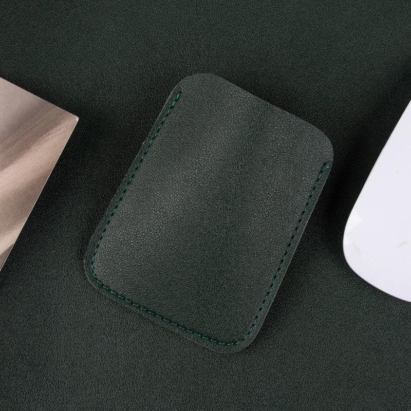 1 Stück Aufbewahrungstasche für kabellose Maus Geeignet für Magic Mouse2 Schutzhülle aus PU-Leder Kratzfeste Hülle