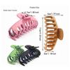 Matte Large Shark Hair Clip - Dragon Bone Updo & Ponytail Accessory