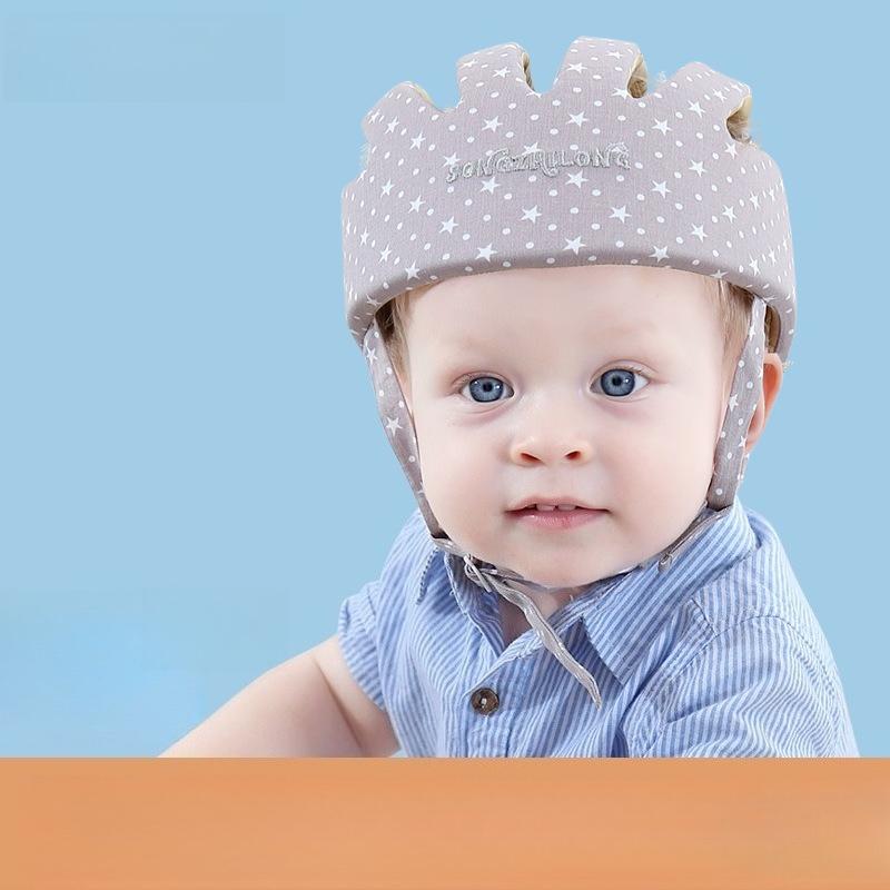 Baby Anti Fall Head Protection Hat Infant Learning Walk Breathable Helmet Toddler Safety Gear Caps for Walking and Crawling