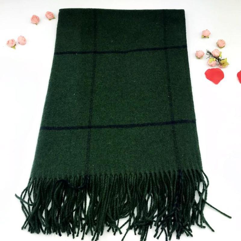 Autumn and winter new plaid wool shawl, warm fashion thickened scarf women, sweet multi-colored shawl