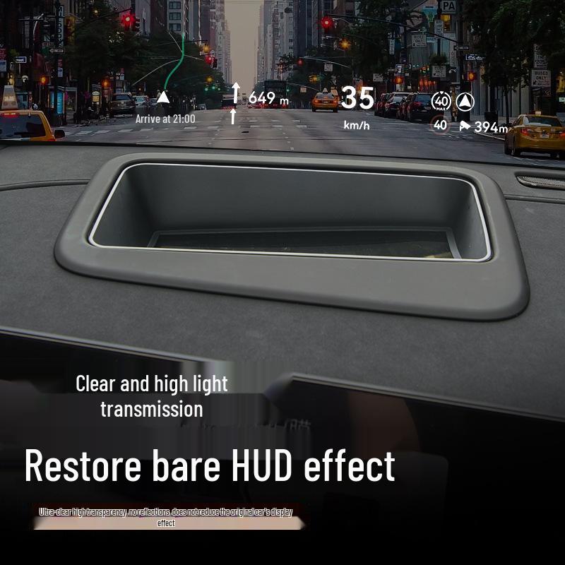 M8 HUD Protective Frame & Cover for Automotive Dashboard