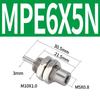 CJPB Serie Bohrung 4/6/10/15mm, Hub 5/10/15/20mm-B Miniatur-Mikro-Einfachwirkender Federzylinder mit Außengewinde