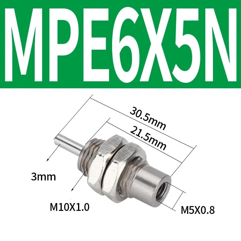 CJPB Serie Bohrung 4/6/10/15mm, Hub 5/10/15/20mm-B Miniatur-Mikro-Einfachwirkender Federzylinder mit Außengewinde