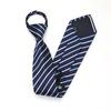 Black Zipper-Free Lazy Blue Men And Women Business Dress Interview To Work Groom Wedding Korean Version Narrow Tie