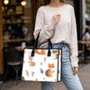 Cute Squirrel Printed Casual Tote Bag Portable Daily Use Shopping Handbag for Women Outdoor Travel