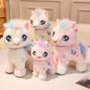 Cute Cute Rainbow Horse Doll Plush Toy Foal Doll Girl Bag Keychain Girl Doll