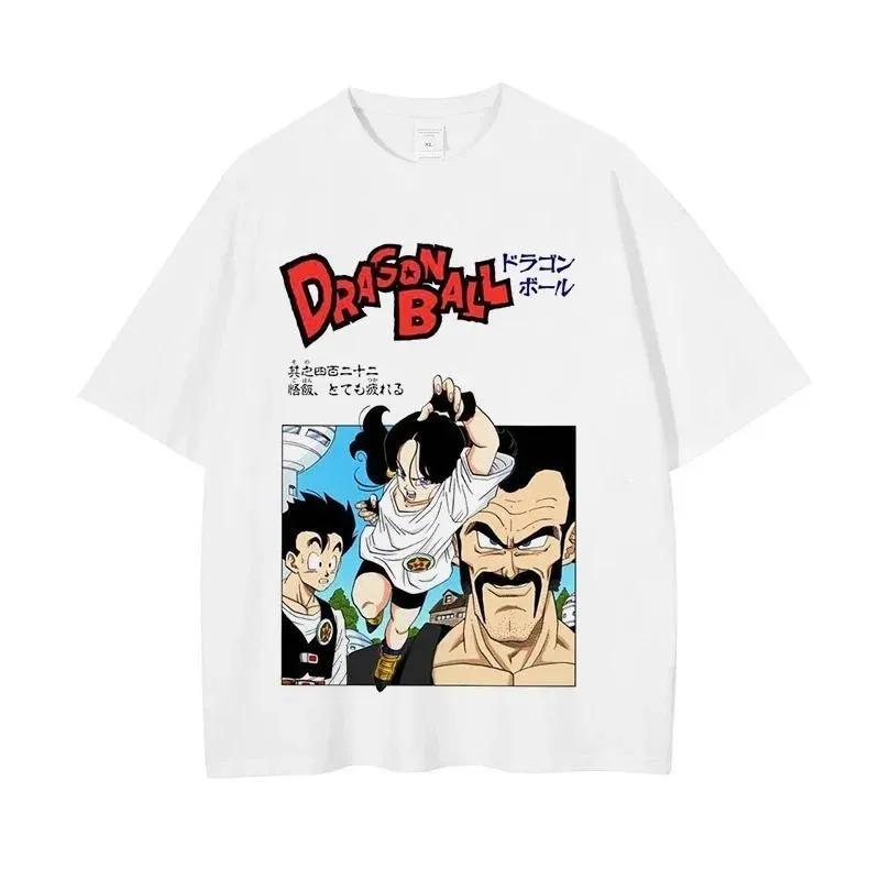 Dragon Ball 40th Anniversary Son Goku 100Cotton Anime Printed Tshirt Extra Size Casual Streetwear Unisex Y2k 2026 New Summer